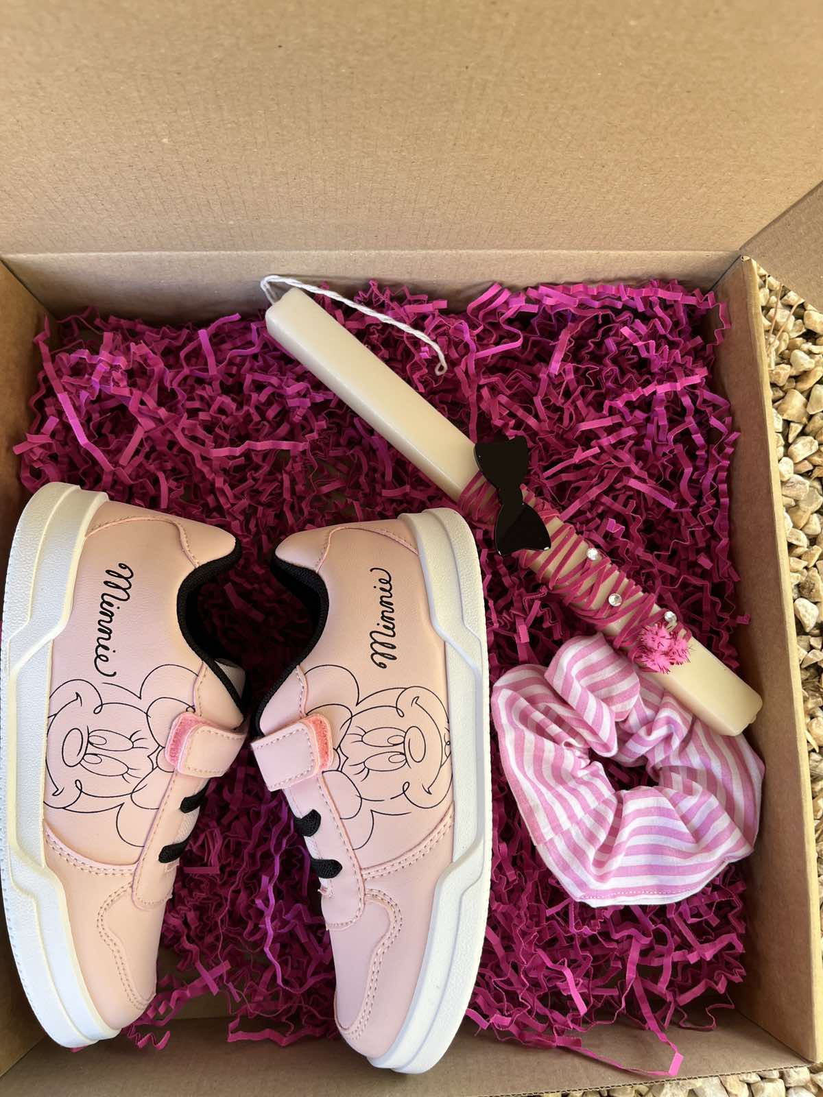 Disney Πασχαλινό κουτί Sneakers Minnie Ροζ