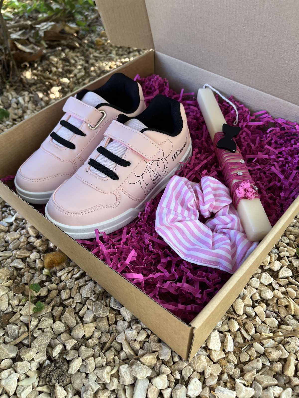 Disney Πασχαλινό κουτί Sneakers Minnie Ροζ