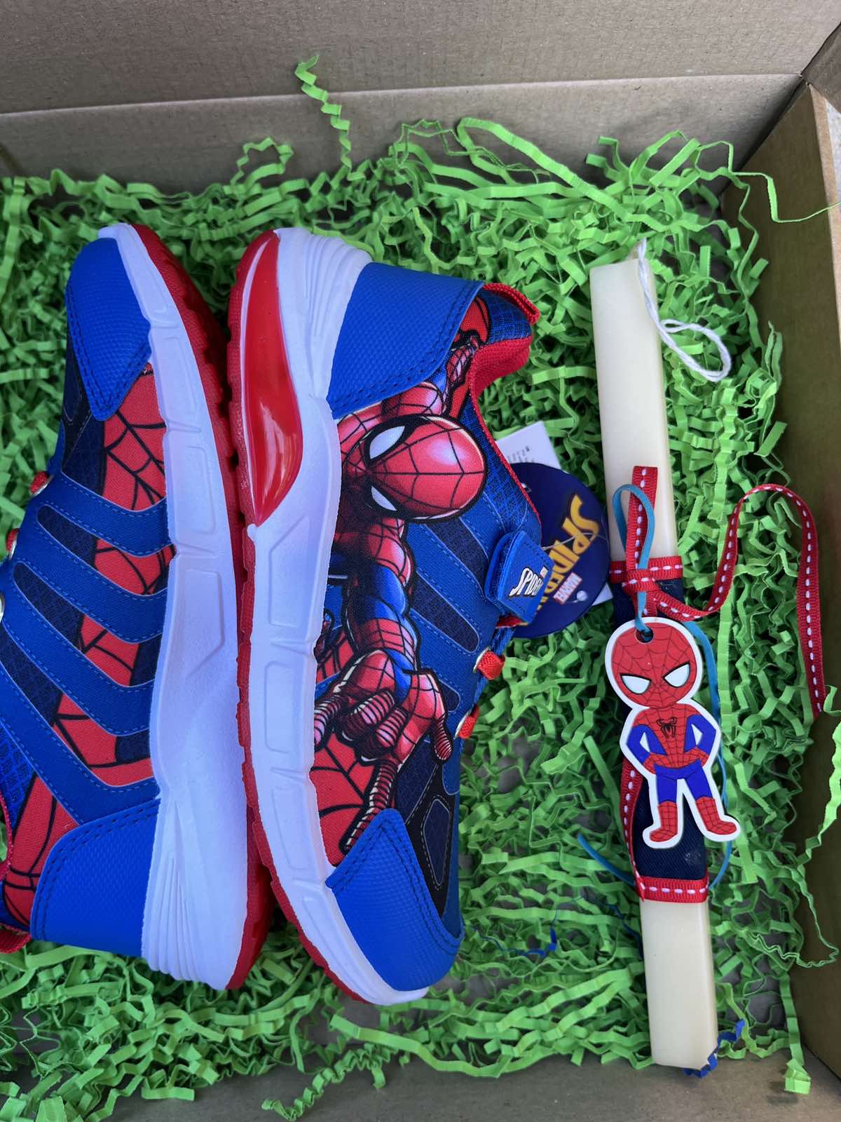 Disney Πασχαλινό κουτί Αθλητικά Spiderman Μπλε