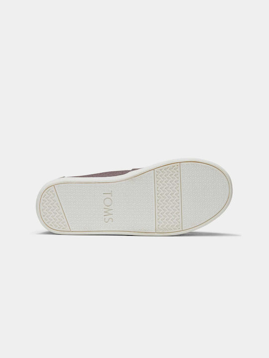 Toms Alpargata Υφάσματινες Παιδικές Εσπαντρίγιες σε Γκρί Χρώμα
