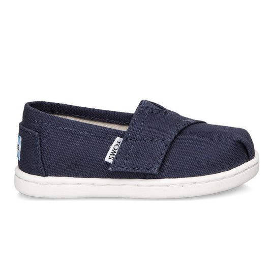 Toms Alpargata Υφάσματινες Βρεφικές Εσπαντρίγιες σε Μπλε Χρώμα